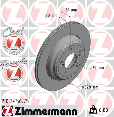 ZIMMERMANN Disk ploča