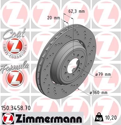 ZIMMERMANN Disk ploča
