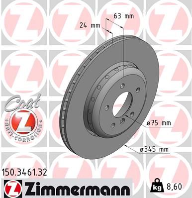 ZIMMERMANN Disk ploča