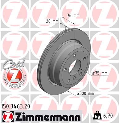 ZIMMERMANN Disk ploča