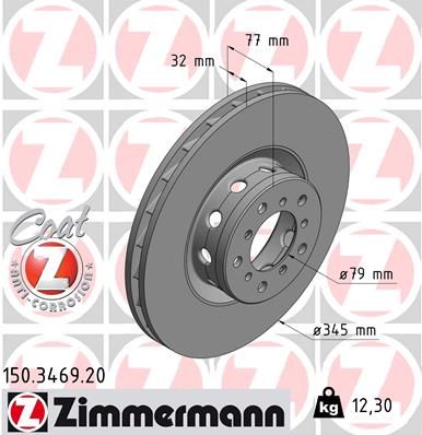 ZIMMERMANN Disk ploča