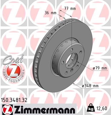 ZIMMERMANN Disk ploča