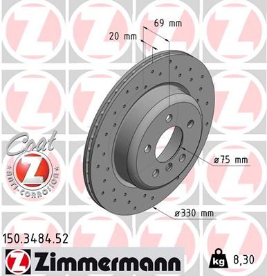 ZIMMERMANN Disk ploča