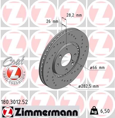 ZIMMERMANN Disk ploča