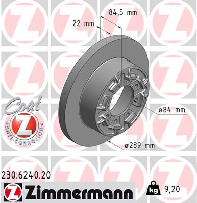 ZIMMERMANN Disk ploča
