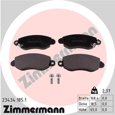 ZIMMERMANN Disk pločice