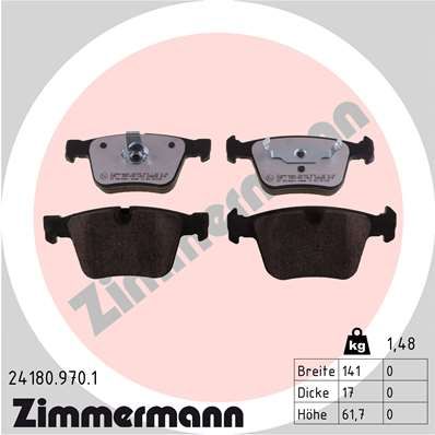ZIMMERMANN Disk pločice