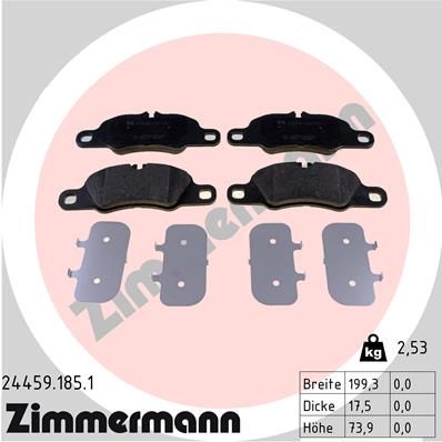 ZIMMERMANN Disk pločice