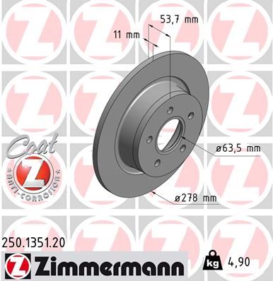 ZIMMERMANN Disk ploča