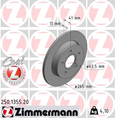ZIMMERMANN Disk ploča