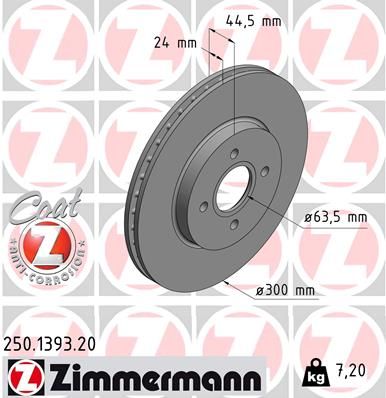ZIMMERMANN Disk ploča
