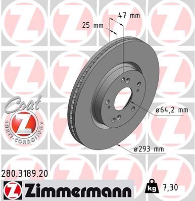 ZIMMERMANN Disk ploča