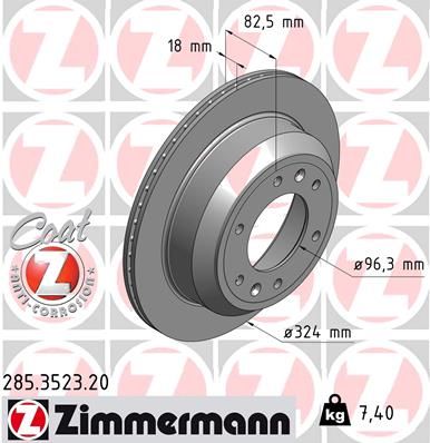 ZIMMERMANN Disk ploča