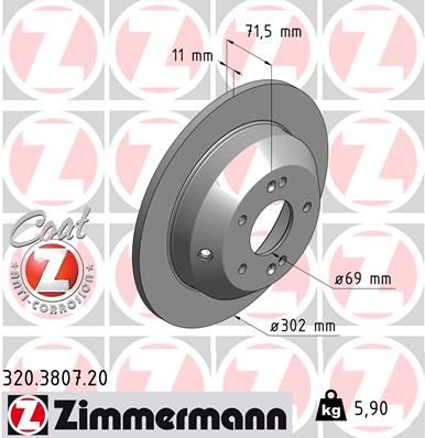 ZIMMERMANN Disk ploča