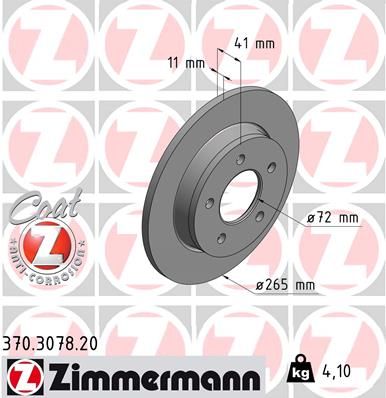 ZIMMERMANN Disk ploča