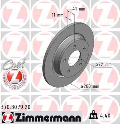 ZIMMERMANN Disk ploča