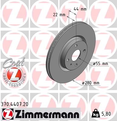 ZIMMERMANN Disk ploča