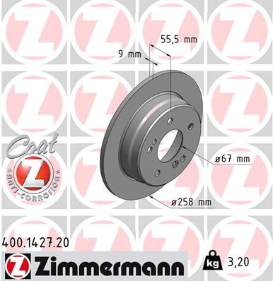 ZIMMERMANN Disk ploča