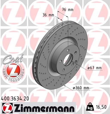 ZIMMERMANN Disk ploča