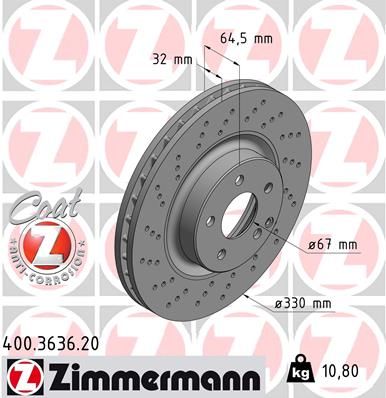 ZIMMERMANN Disk ploča