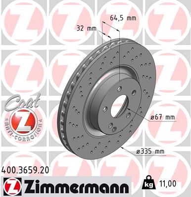 ZIMMERMANN Disk ploča