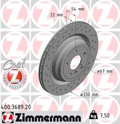 ZIMMERMANN Disk ploča