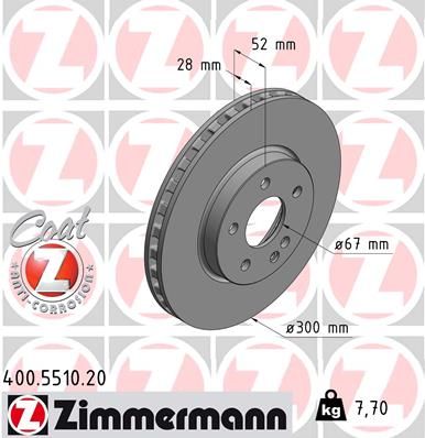 ZIMMERMANN Disk ploča
