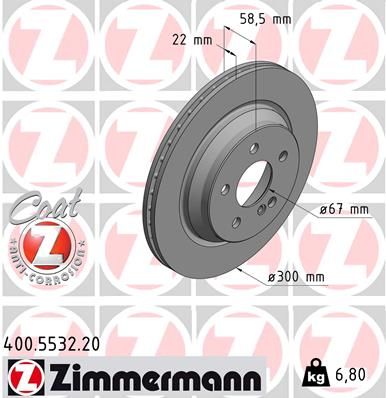 ZIMMERMANN Disk ploča