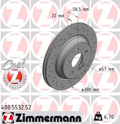 ZIMMERMANN Disk ploča