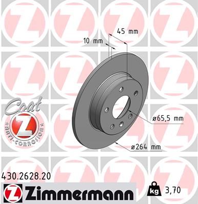 ZIMMERMANN Disk ploča