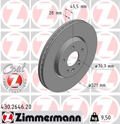 ZIMMERMANN Disk ploča
