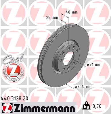 ZIMMERMANN Disk ploča