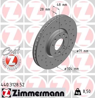 ZIMMERMANN Disk ploča