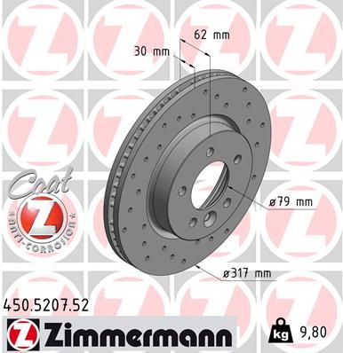 ZIMMERMANN Disk ploča