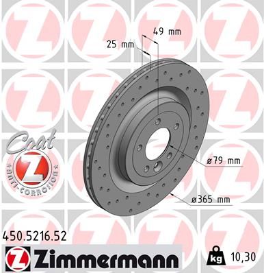 ZIMMERMANN Disk ploča