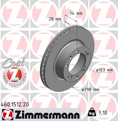 ZIMMERMANN Disk ploča