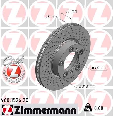 ZIMMERMANN Disk ploča
