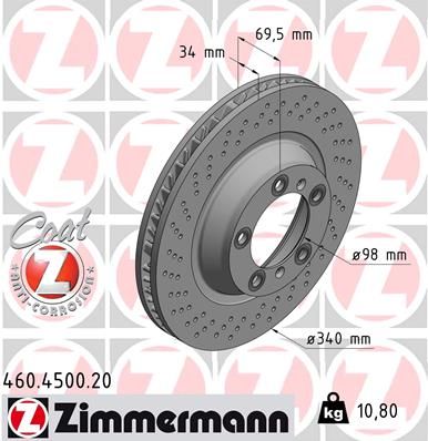 ZIMMERMANN Disk ploča