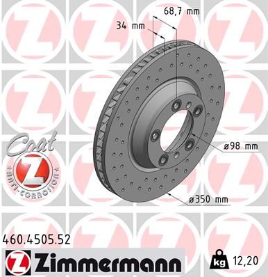 ZIMMERMANN Disk ploča