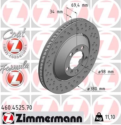 ZIMMERMANN Disk ploča