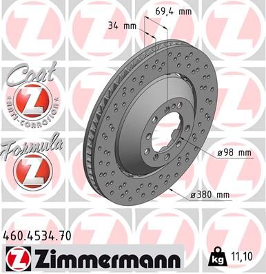 ZIMMERMANN Disk ploča