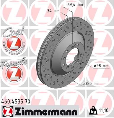 ZIMMERMANN Disk ploča