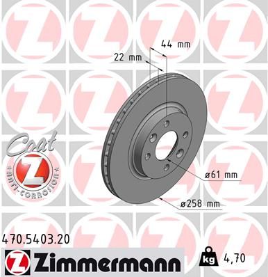 ZIMMERMANN Disk ploča