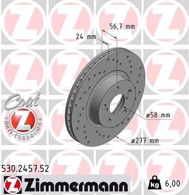ZIMMERMANN Disk ploča