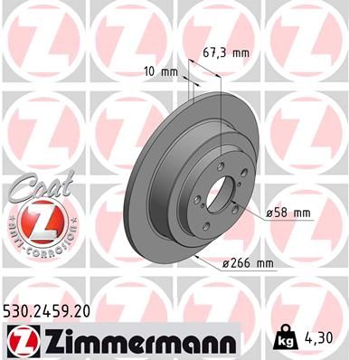 ZIMMERMANN Disk ploča