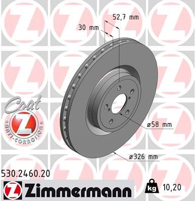 ZIMMERMANN Disk ploča