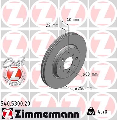 ZIMMERMANN Disk ploča