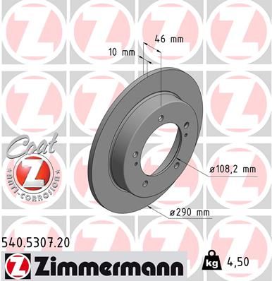 ZIMMERMANN Disk ploča
