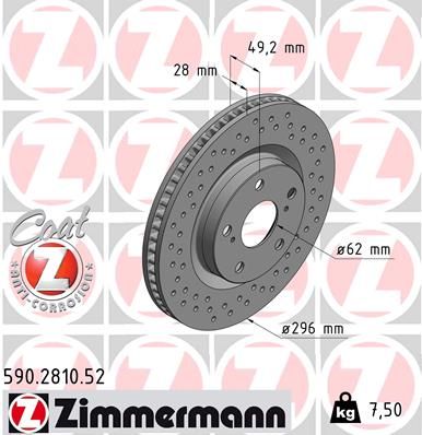 ZIMMERMANN Disk ploča