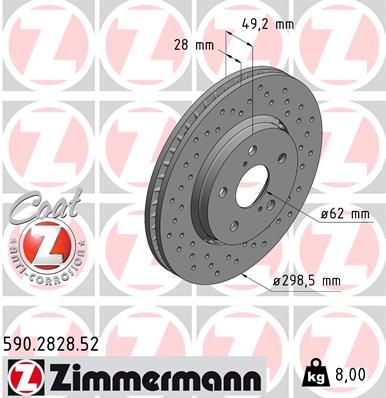 ZIMMERMANN Disk ploča